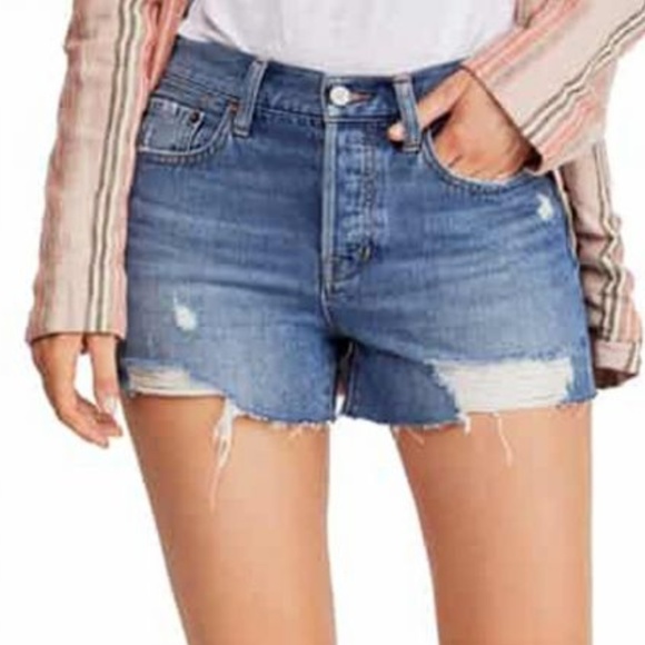 free people sofia denim shorts